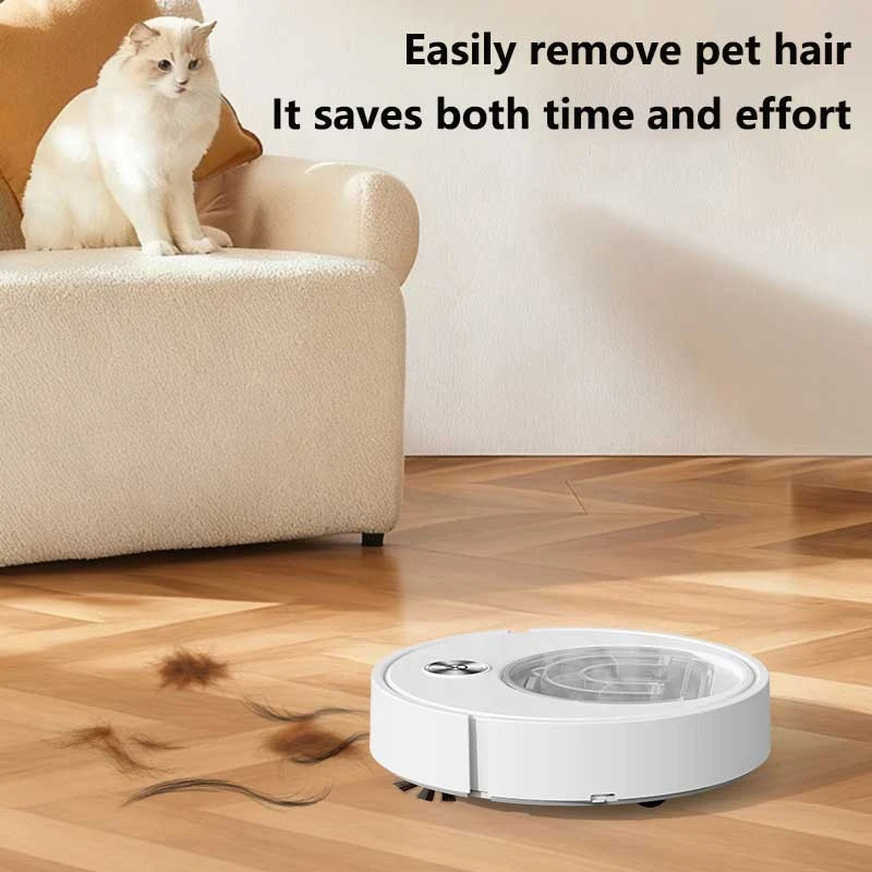 2026 New Intelligent Sweeping Robot Fully Automatic Sweeping Machine 3 In 1 Vacuum Cleaner Can Independently Remove The Dust Box thumbnail 4