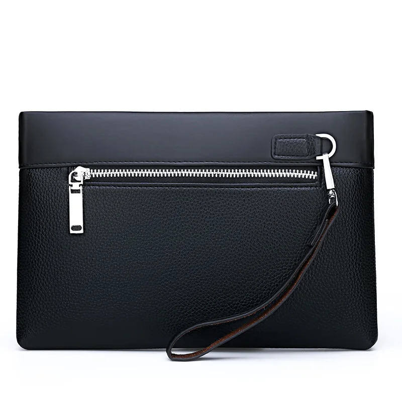 Men's New Luxury Handbag Casual Envelope Large Capacity Clutch BusinessUnderarm Bag for Men thumbnail 4