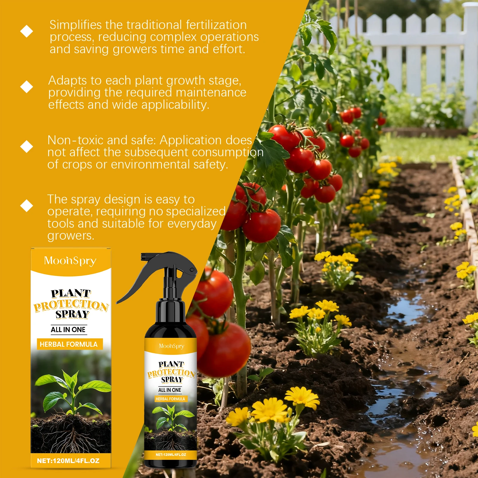 Plant Protection Spray Effectively Improves Plant Yield Inhibiting Harmful Bacteria Improves Soil Quality Plant Fertilizer Spray thumbnail 5