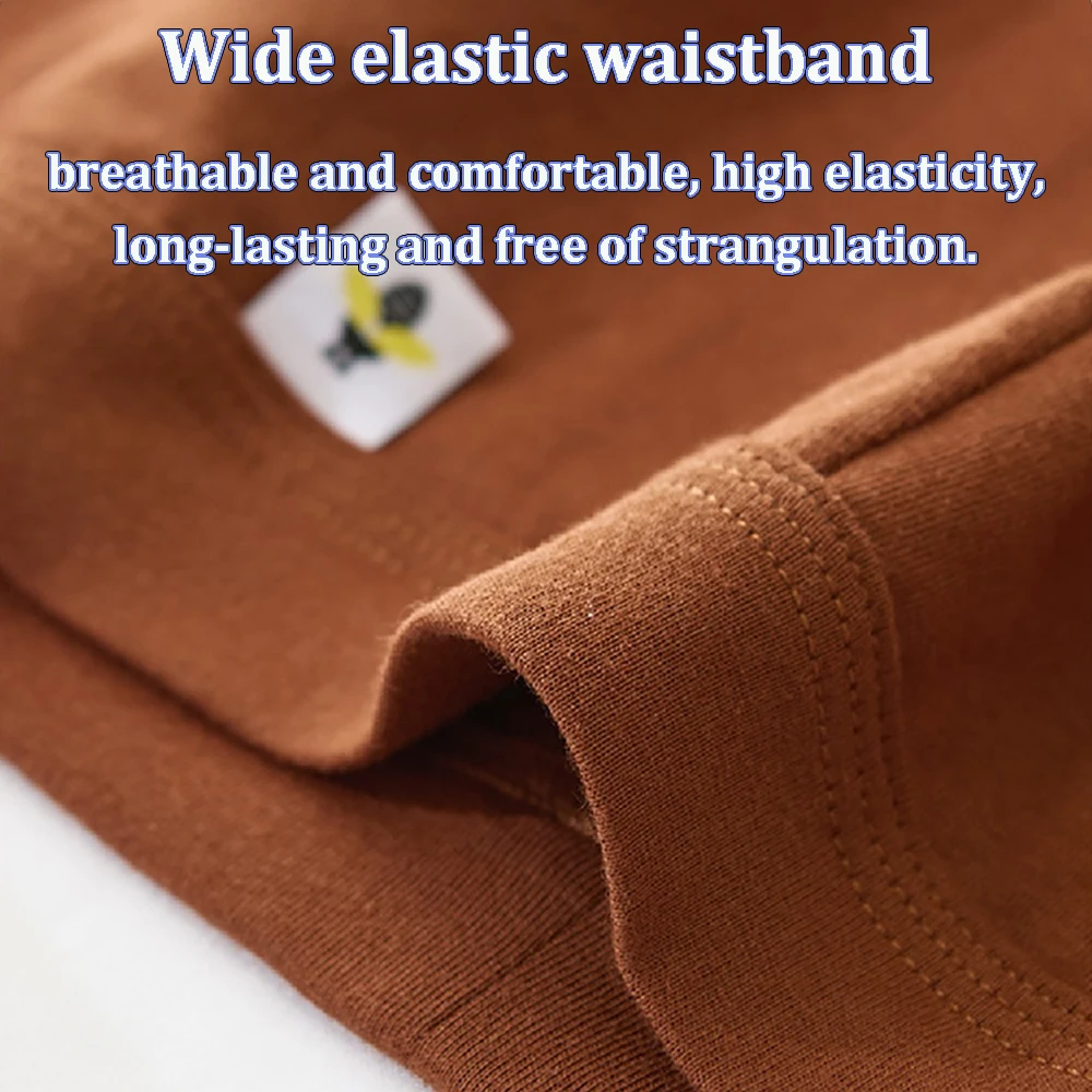 3PCS/Pack L-4XL Crotch-separating Men's Panties 100% Cotton Antibacterial Breathable Men Underwear High Elastic Sport Boxers Man thumbnail 5