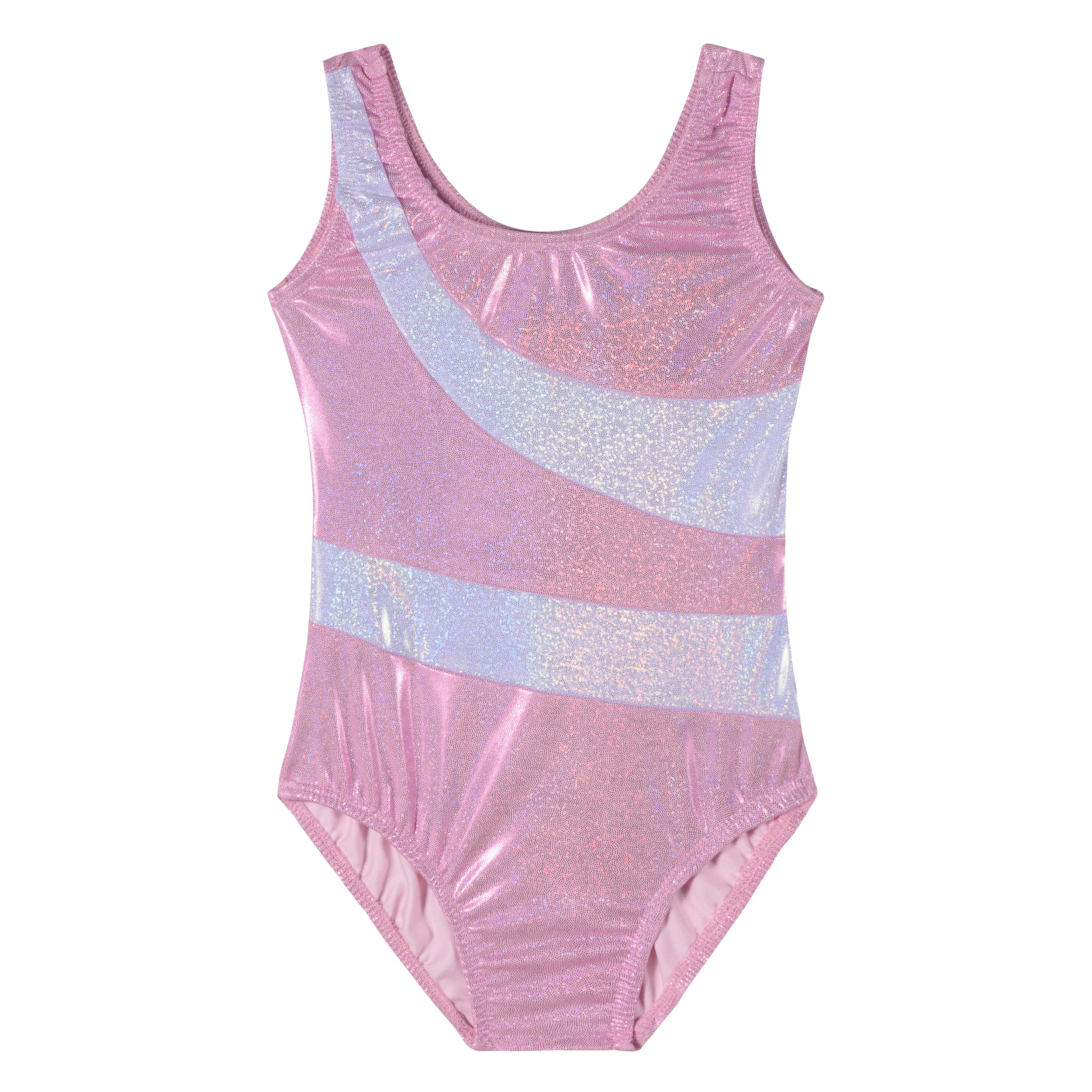 Gymnastics Leotards for Girls Sparkly Tumbling Dance Leotards Kids 2-10Years