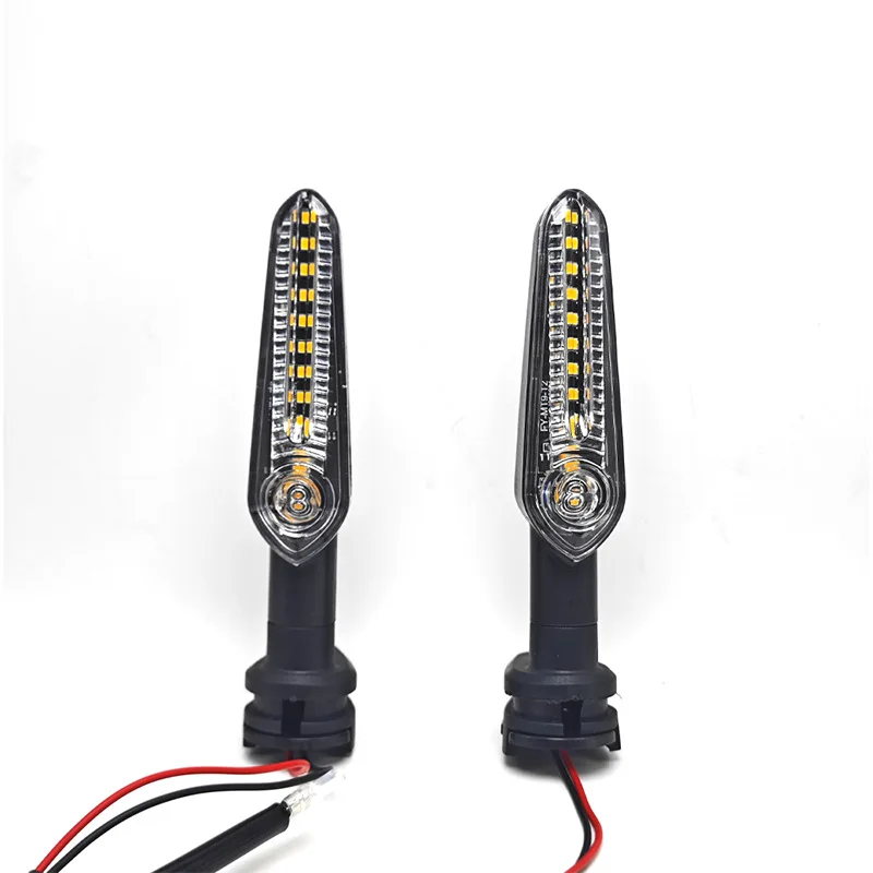 Motorcycle Mini LED Turn Signal Light Moto Flashing Light For YAMAHA MT07 Tracer 700 XJ6 FZ6 MT09 900 MT10 Front Rear Indicator thumbnail 2