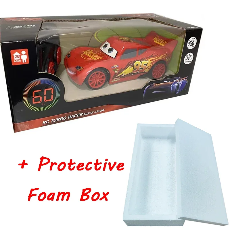 2026 Disney Anime Pixar Cars 3 Electric Toy Car Lightning Mcqueen Remote Control Car Toy Simulation Racing Kids Birthday Gifts thumbnail 6
