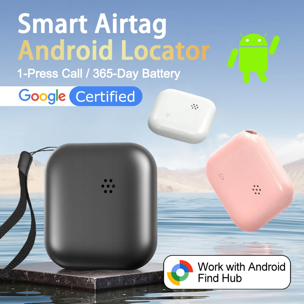 Google Find My Air Tag Gps Tracker Android Airtag Google Airtag Portable GPS Tracker Anti-Lost Alarm Gps For Pets Gps For Bicycl thumbnail 4