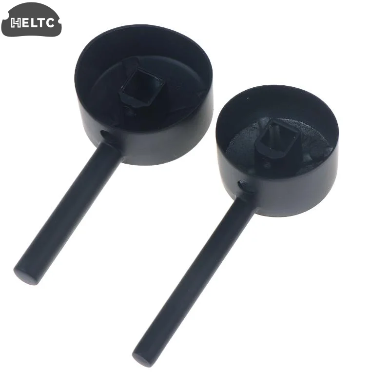 1Set Black Alloy Bathroom Replacement Faucet Handle Plated Taps Accessories For Size 35 / 40 Cartridge Spool Faucet Handle thumbnail 3