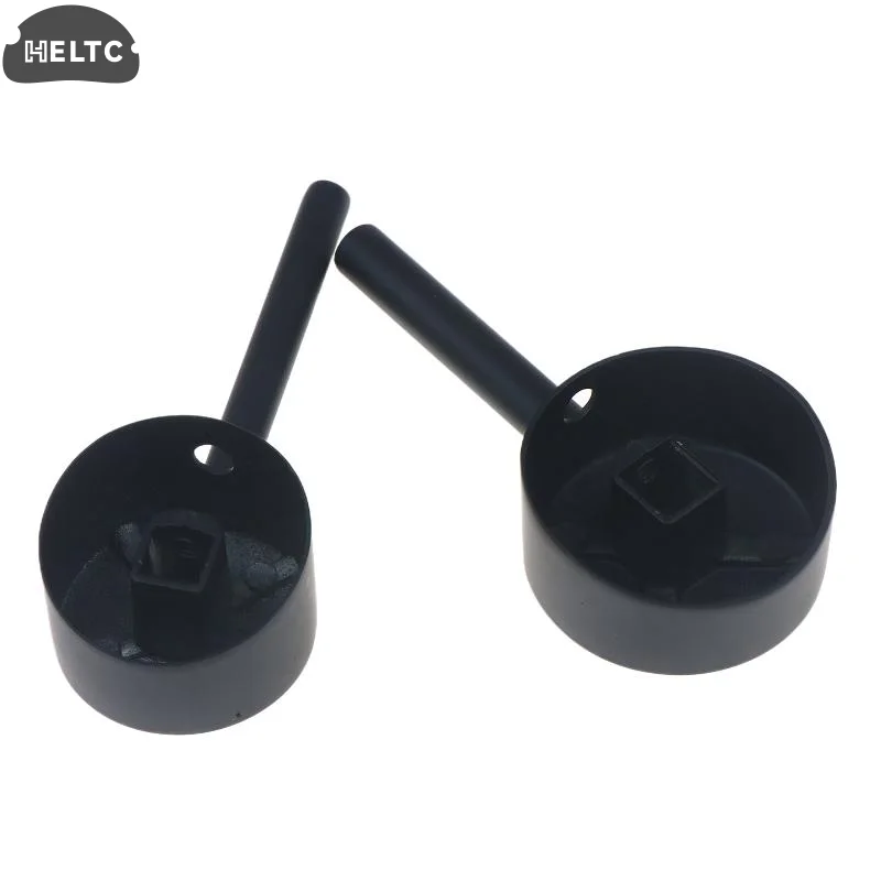 1Set Black Alloy Bathroom Replacement Faucet Handle Plated Taps Accessories For Size 35 / 40 Cartridge Spool Faucet Handle thumbnail 5