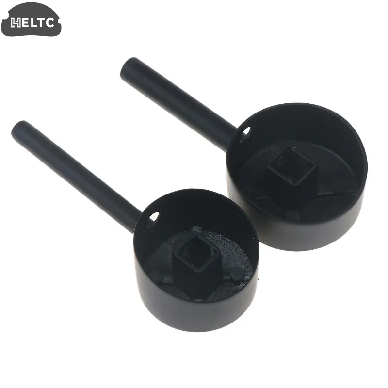 1Set Black Alloy Bathroom Replacement Faucet Handle Plated Taps Accessories For Size 35 / 40 Cartridge Spool Faucet Handle thumbnail 4