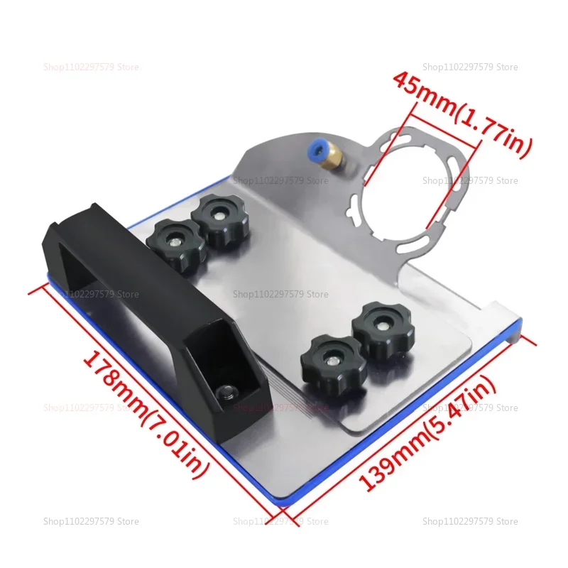 Angle Grinder Stand for Tile 45 Degree Chamfer Cutting Tool for Ceramic Stone Tile Edge Beveling and Finishing Perfect for DIY thumbnail 6