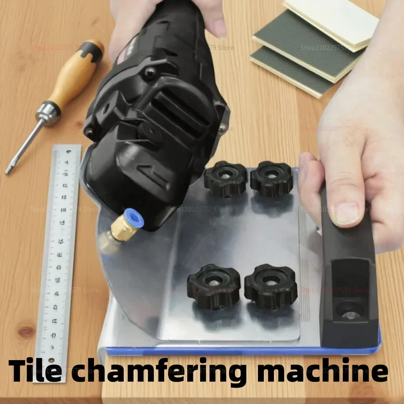 Angle Grinder Stand for Tile 45 Degree Chamfer Cutting Tool for Ceramic Stone Tile Edge Beveling and Finishing Perfect for DIY thumbnail 3