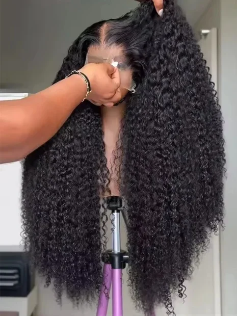 Lakeisha Burmese Curly Wigs Deep Wave 13x6 HD Lace Front Human Hair Wig 26 30 Inches 5x5 Glueless Wig Pre Plucked Brazilian