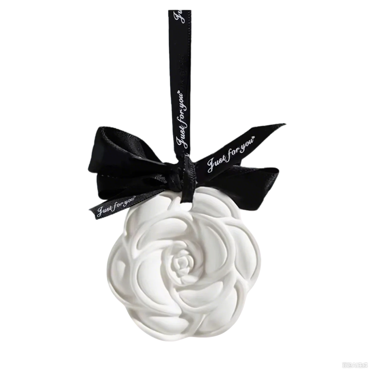 1/10PCS Camellia Gypsum Aromatherapy Pendant For Car Home Decor Suitable For Home Cabinets Drawers And Car Hanging Ornaments thumbnail 6