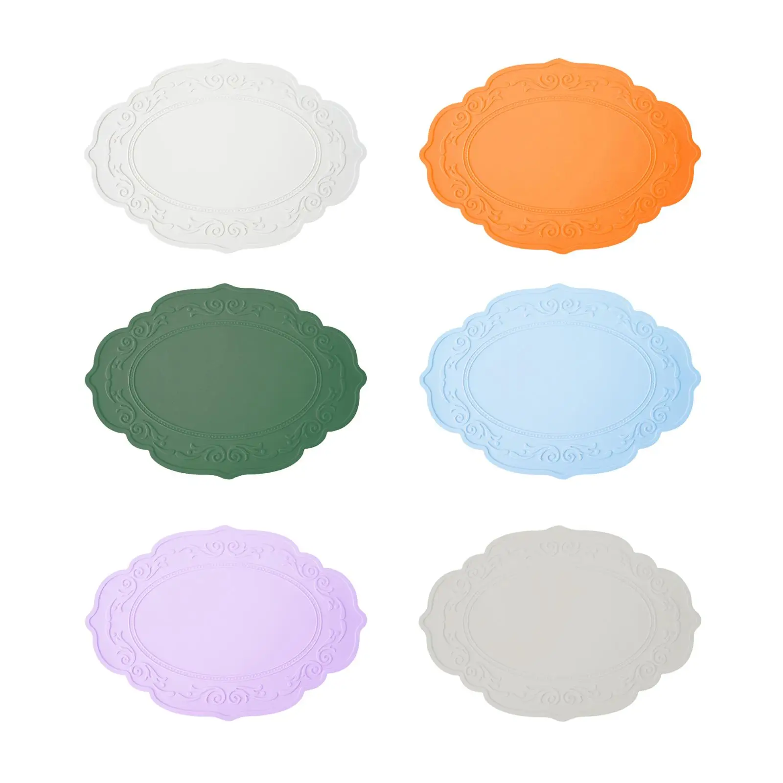 Table Mat Placemat for Dining Table Heat Insulation Mat Silicone Placemat for Barbecue thumbnail 3