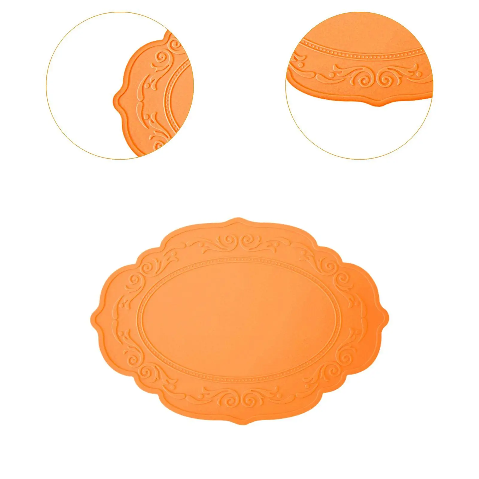 Table Mat Placemat for Dining Table Heat Insulation Mat Silicone Placemat for Barbecue thumbnail 5