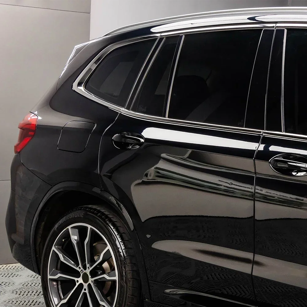 Car Wrapping Film Piano Black Bubble Free Car Sticker Vinyl Film PET Decals Car Accessories Exterior Interior Decoration thumbnail 4