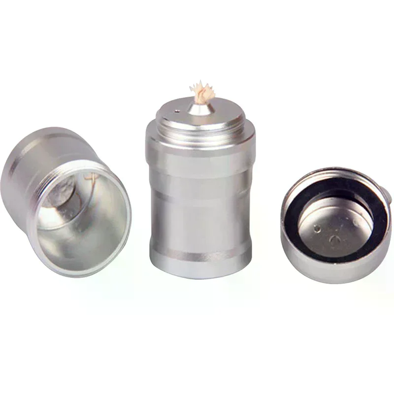 Portable Metal Mini Alcohol Lamp Lab Equipment Heating Camping For Outdoor Travel Without Hiking Alcohol Stoves Liquid Survival thumbnail 2