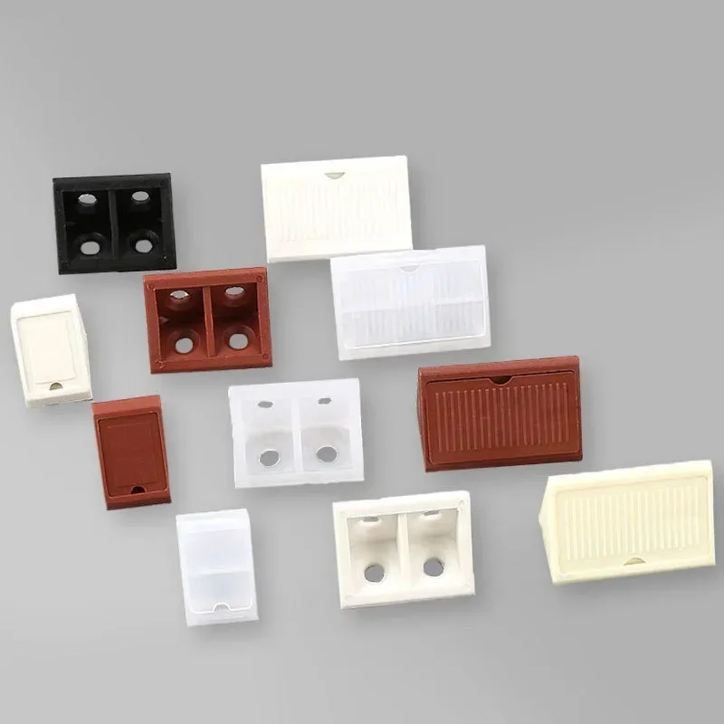 20PCS Nylon plastic corner code 90 degree Angle retainer laminate clothe cabinet reinforcement connector hardware accessories thumbnail 2