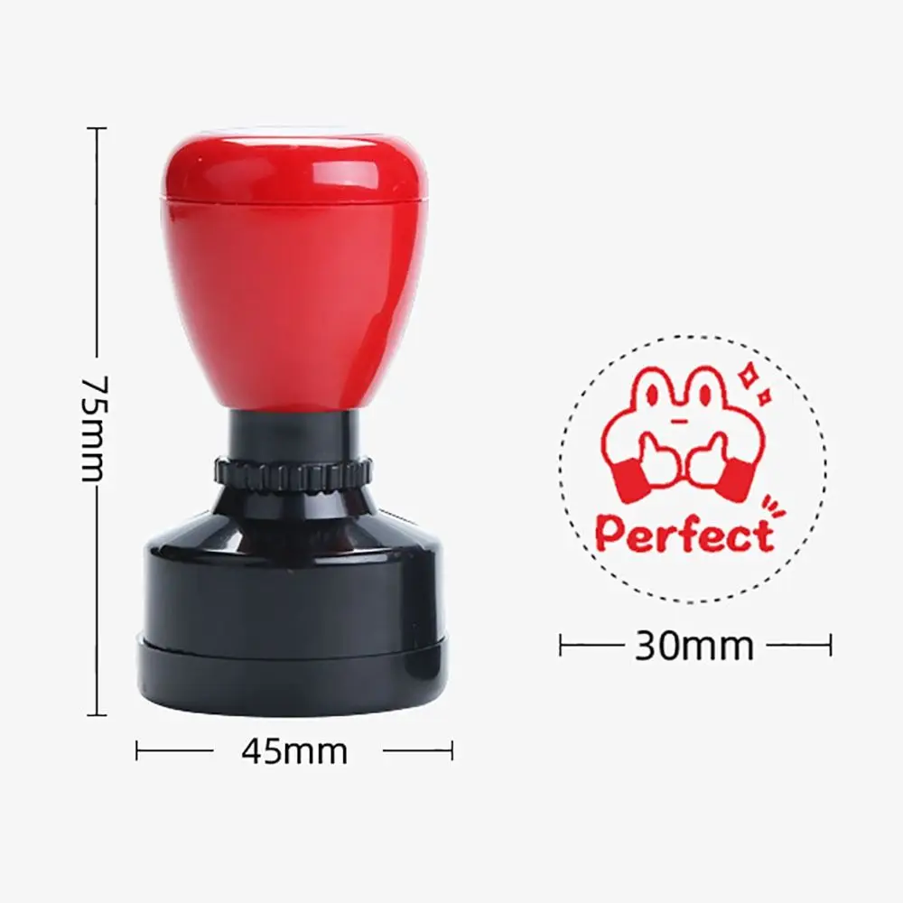 Durable Praises Emoticons Teacher Encourage Stamp Scrapbooking Seal DIY Comments Seal Teacher Supplies Emoticons Seal thumbnail 5