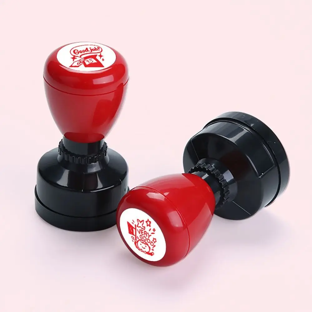 Durable Praises Emoticons Teacher Encourage Stamp Scrapbooking Seal DIY Comments Seal Teacher Supplies Emoticons Seal thumbnail 4
