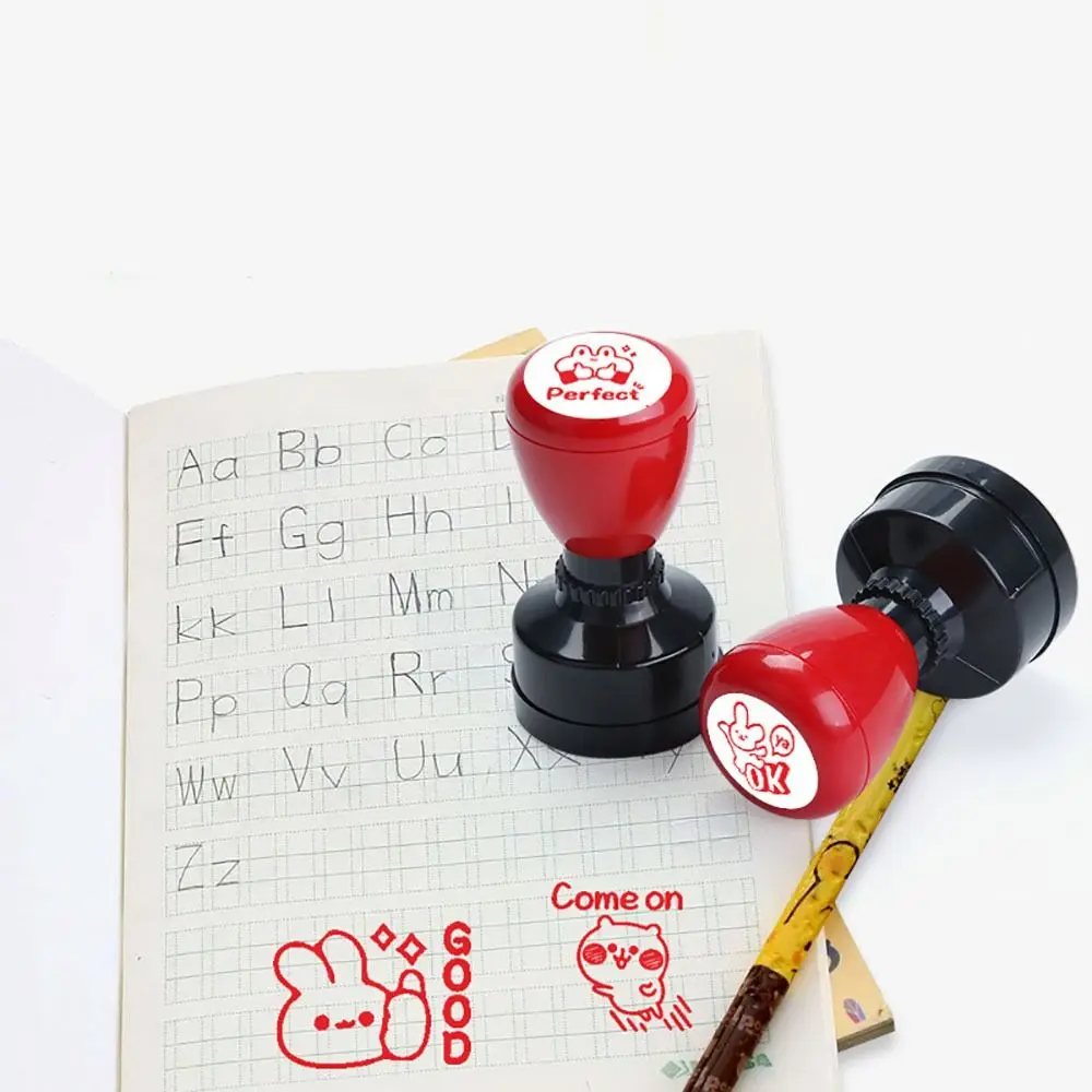 Durable Praises Emoticons Teacher Encourage Stamp Scrapbooking Seal DIY Comments Seal Teacher Supplies Emoticons Seal thumbnail 3
