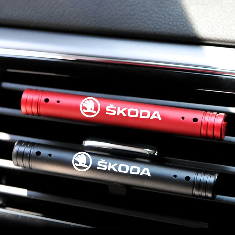 Car Air Freshener Purifier Solid Perfume Diffuser For Skoda octavia 3 2 superb 3 kodiaq Superb Fabia Kamiq Karoq Car Accessories thumbnail 3