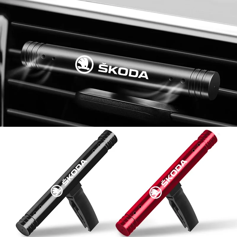 Car Air Freshener Purifier Solid Perfume Diffuser For Skoda octavia 3 2 superb 3 kodiaq Superb Fabia Kamiq Karoq Car Accessories thumbnail 4