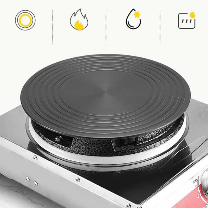 Aluminum Stove Top Diffuser Pan Heat Conduction Plate Kitchen Thermal Guide Plate Gas Stove Cookware Parts Outdoor Tableware thumbnail 4