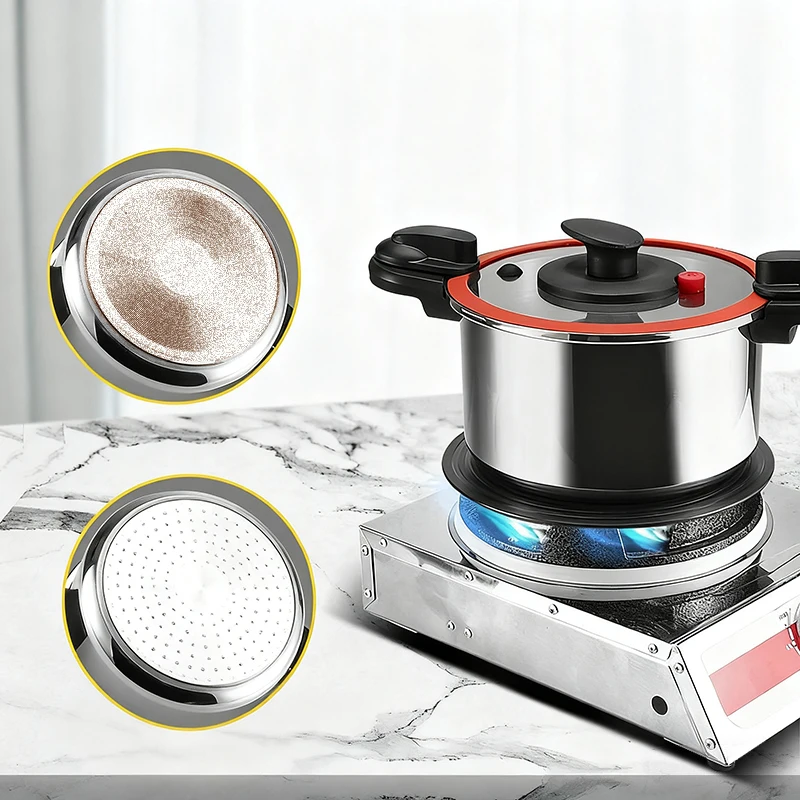 Aluminum Stove Top Diffuser Pan Heat Conduction Plate Kitchen Thermal Guide Plate Gas Stove Cookware Parts Outdoor Tableware thumbnail 2