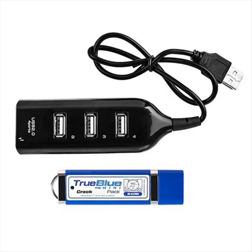 2025 High Speed USB Hub 4 Port USB 2.0 with Cable Mini USB Splitter Hub Use Power Adapter Multiple Socket For PC Laptop Notebook thumbnail 3