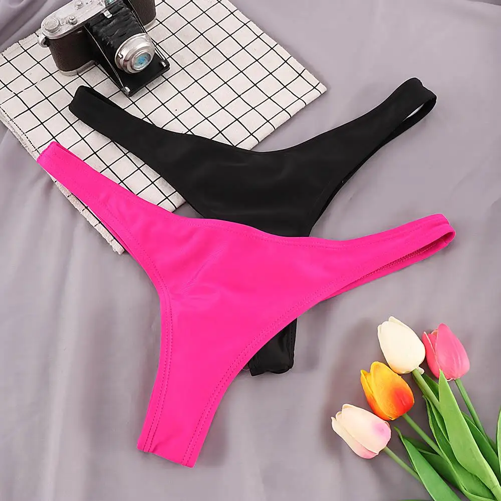 Ties Women Bottoms Biquini Side Shorts Briefs Swimwear Bikini Swimsuit thumbnail 2