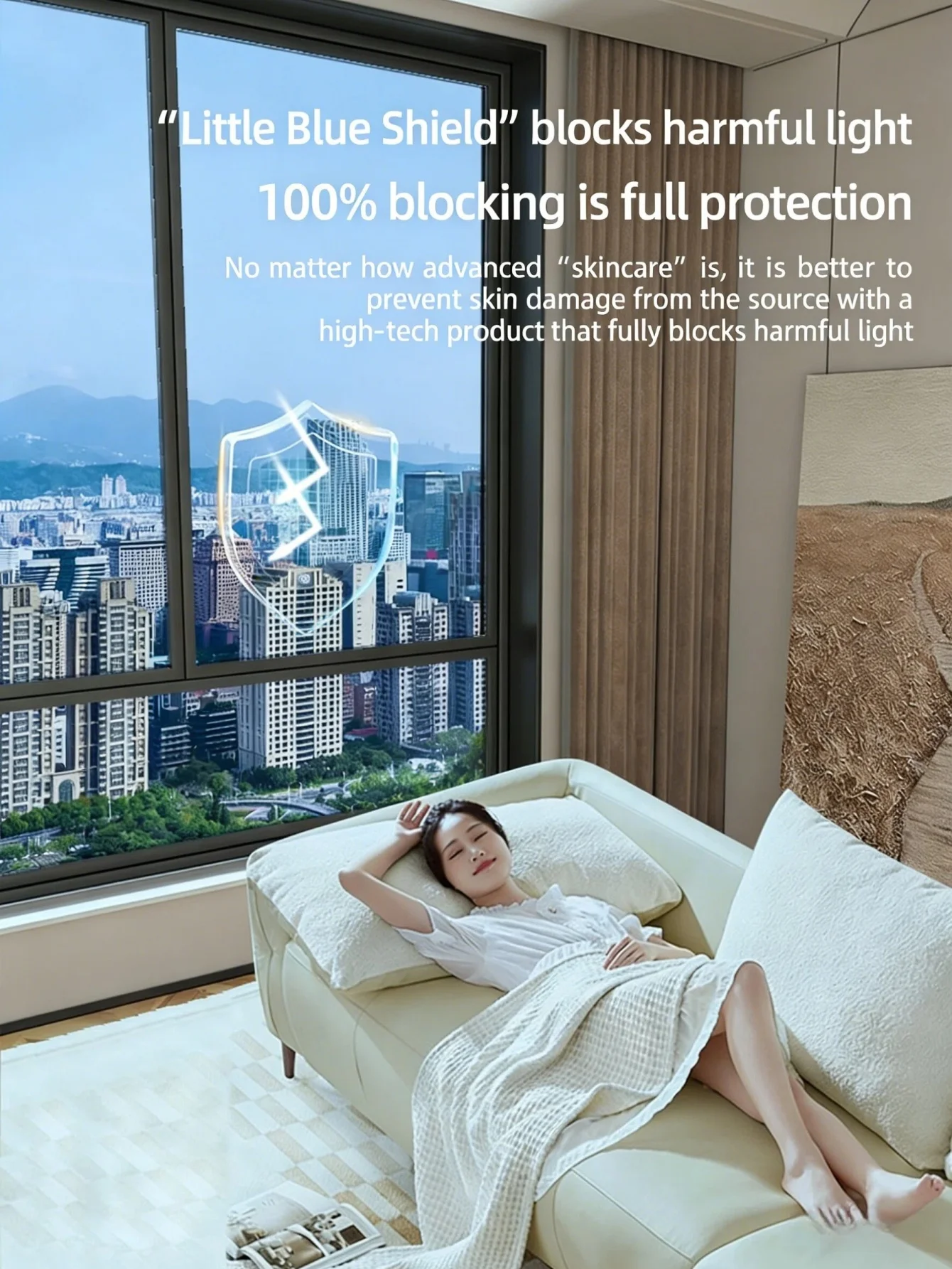 Window Sun Heat Blocking Film UV Protection Anti Glare Thermal Insulation for Home Balcony Glass Door Sunlight Control thumbnail 5