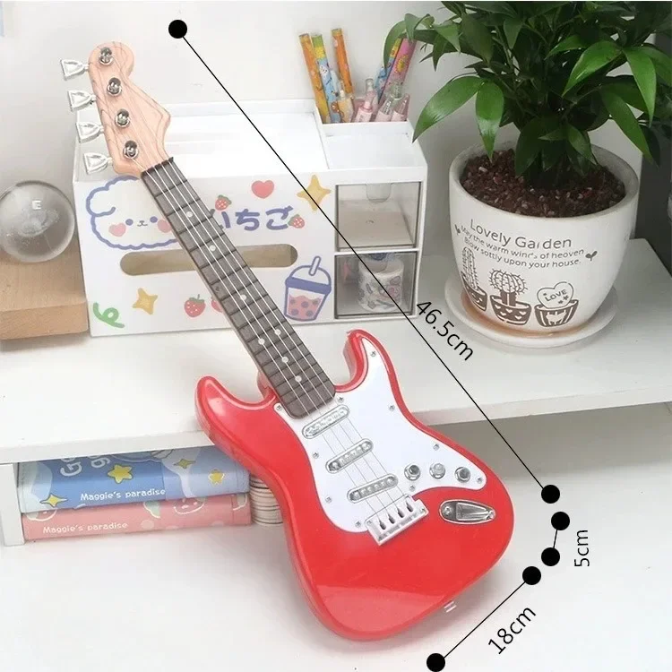 Children's Simulation Electronic Guitar Toy Suitable for Beginners Music Early Education Instrument Boys Girls Gift thumbnail 6