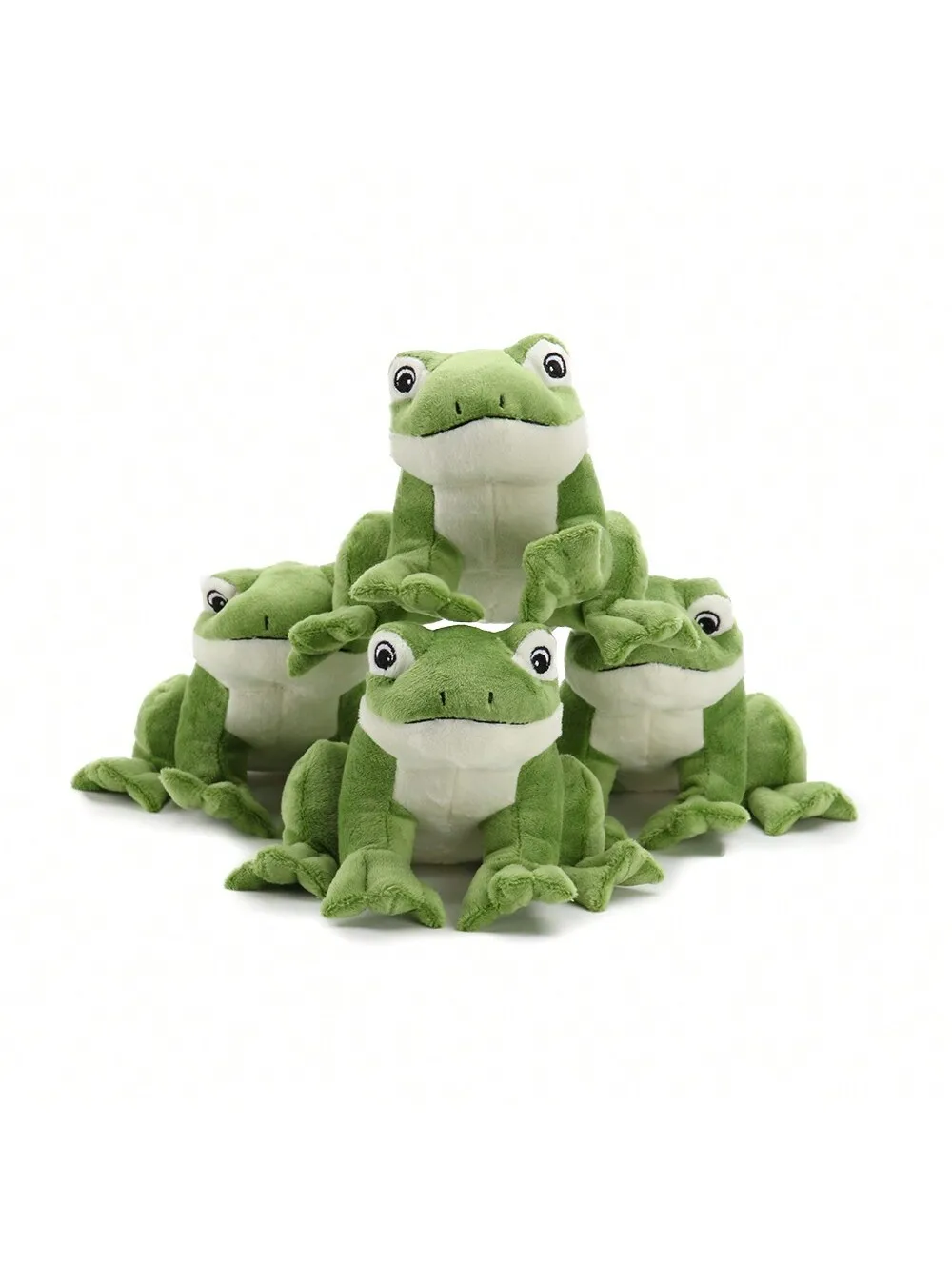 18cm Realistic Frog Green Frog Plush Toy Stuffed Animal Gifts
