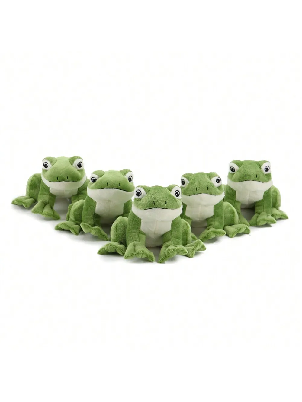 18cm Realistic Frog Green Frog Plush Toy Stuffed Animal Gifts thumbnail 4