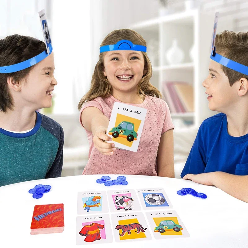 Kids Funny Cards Board Games Toys Guess Who I Am Game Family Party Parent-Child Interactive Educational Board Gifts thumbnail 3
