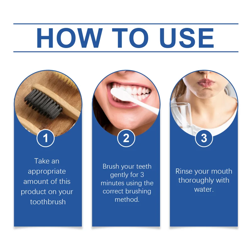 Tooth Whitening Essence Tooth Calculus Removing Dental Plaque Bad Breath Yellow Teeth Repairing Gums Teeth Cleaning Toothpaste thumbnail 6