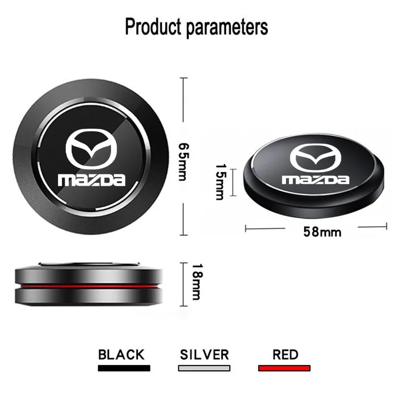 Car Air Freshener Instrument Flavor Perfume Diffuser UFO Shape for Mazda 3 bk bl 323 Axela Atenza CX-3 CX-4 CX5 CX-7 Accessories thumbnail 6