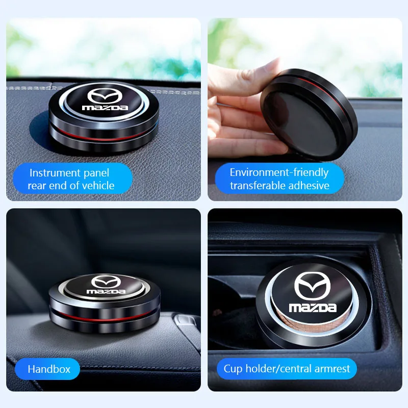 Car Air Freshener Instrument Flavor Perfume Diffuser UFO Shape for Mazda 3 bk bl 323 Axela Atenza CX-3 CX-4 CX5 CX-7 Accessories thumbnail 5