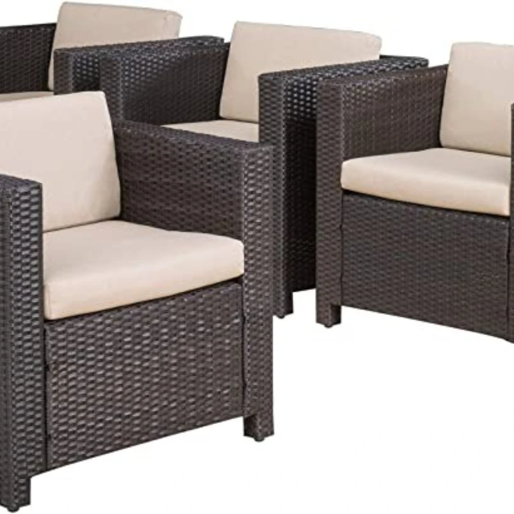 10-Size Patio Chair Cushion Covers - Windproof Water-Resistant, Replacement Slipcovers thumbnail 4