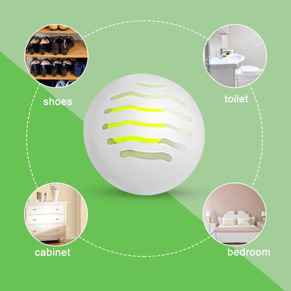 6-60PC Deodorant Ball Jasmine Scent Fresheners Footwear Shoe Closet Toilet Deodorization Long-lasting Aromatic For Shoe thumbnail 5