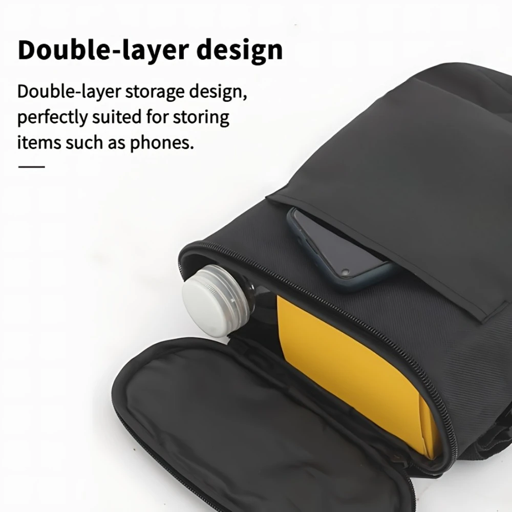 Large Capacity Oxford Cloth Handlebar Bag Removable Storage Bag Suitable for Motorcycles and Electric Vehicles thumbnail 5