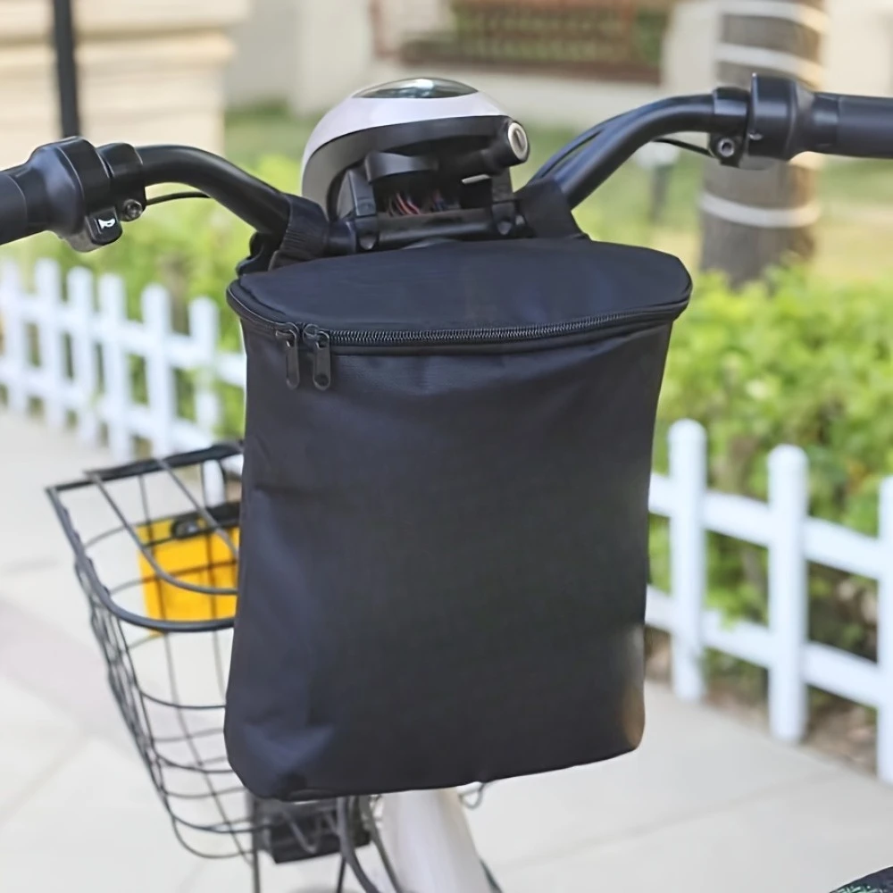 Large Capacity Oxford Cloth Handlebar Bag Removable Storage Bag Suitable for Motorcycles and Electric Vehicles thumbnail 4