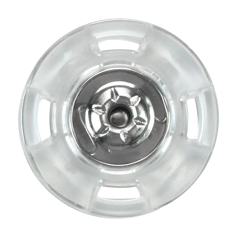 10 pieces of hidden snap buttons for sweaters and coats, transparent buttons, DIY clothing accessories thumbnail 5