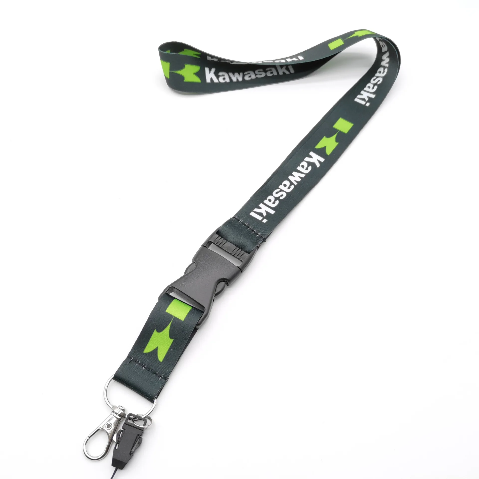 ID Card Pass Lanyard Motorcycle Car Keychain Lanyard Hanging Strap Key Holder Key Ring For Kawasaki Ninja Z900 Z400 ZX25R ZX12R thumbnail 3