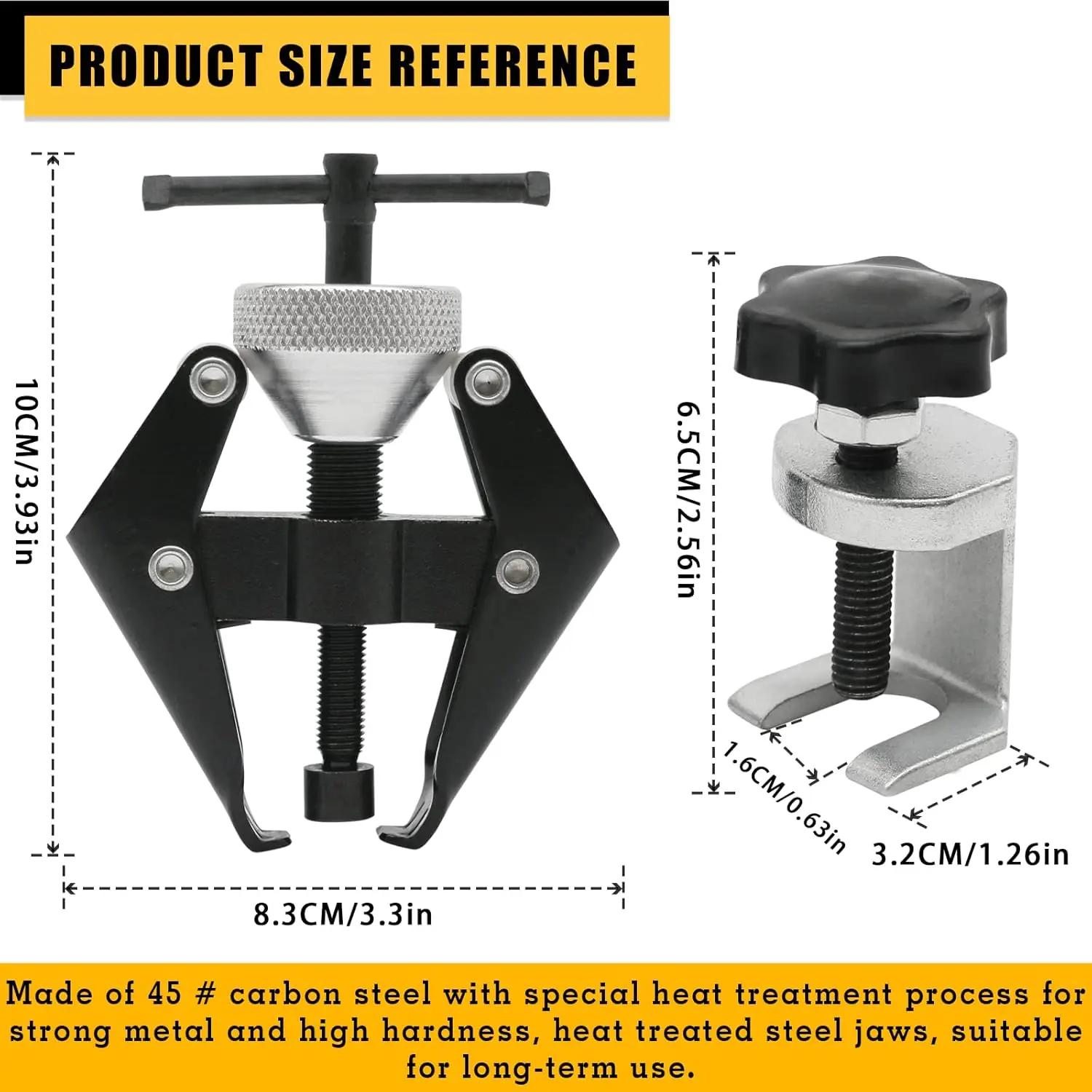 New Car Wiper Arm Removal Tool Heavy-Duty Battery Terminal Wiper Arm Puller for Windshield Repair and Automotive Maintenance thumbnail 5