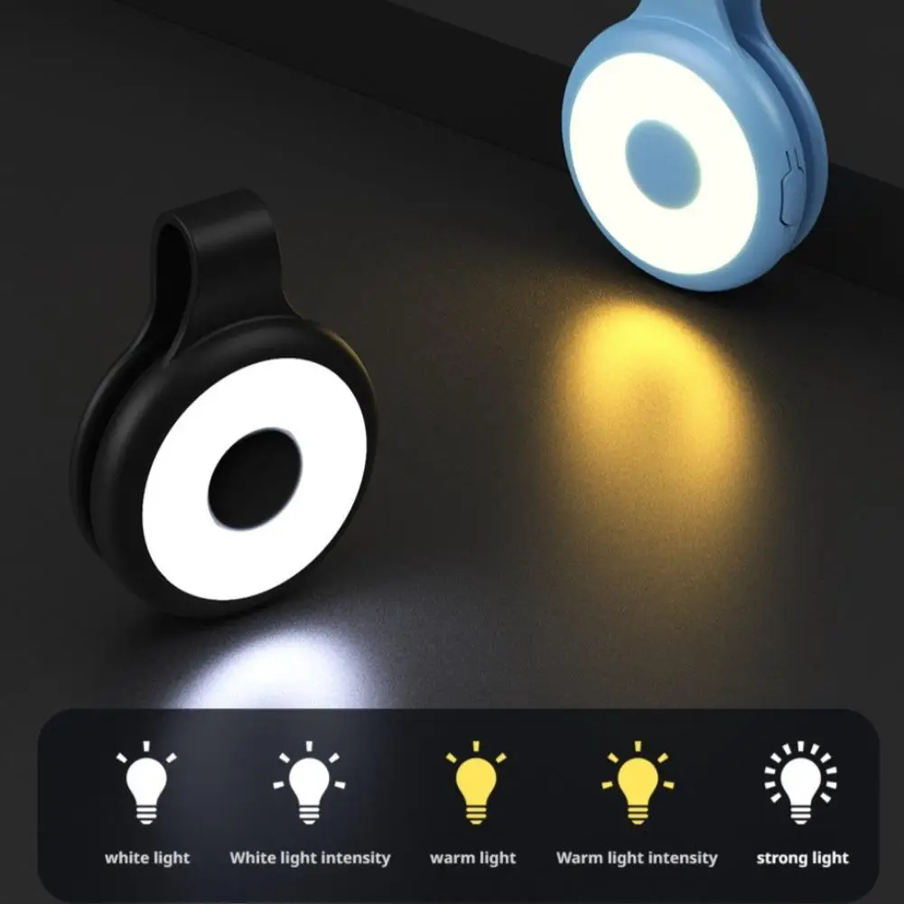 Magnetic Phone Selfie Fill Light Portable 5 Color Temperature USB Charge Rear Mirror Live Night Shooting Photography Light thumbnail 6