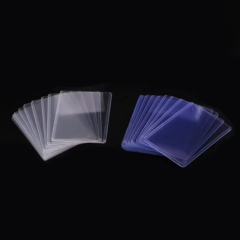 1/25/50Pcs Transparent Korean Kpop Card Sleeve with Protective Film Clear Card Holder Idol Photo Game Card Holders Cover 35PT thumbnail 5