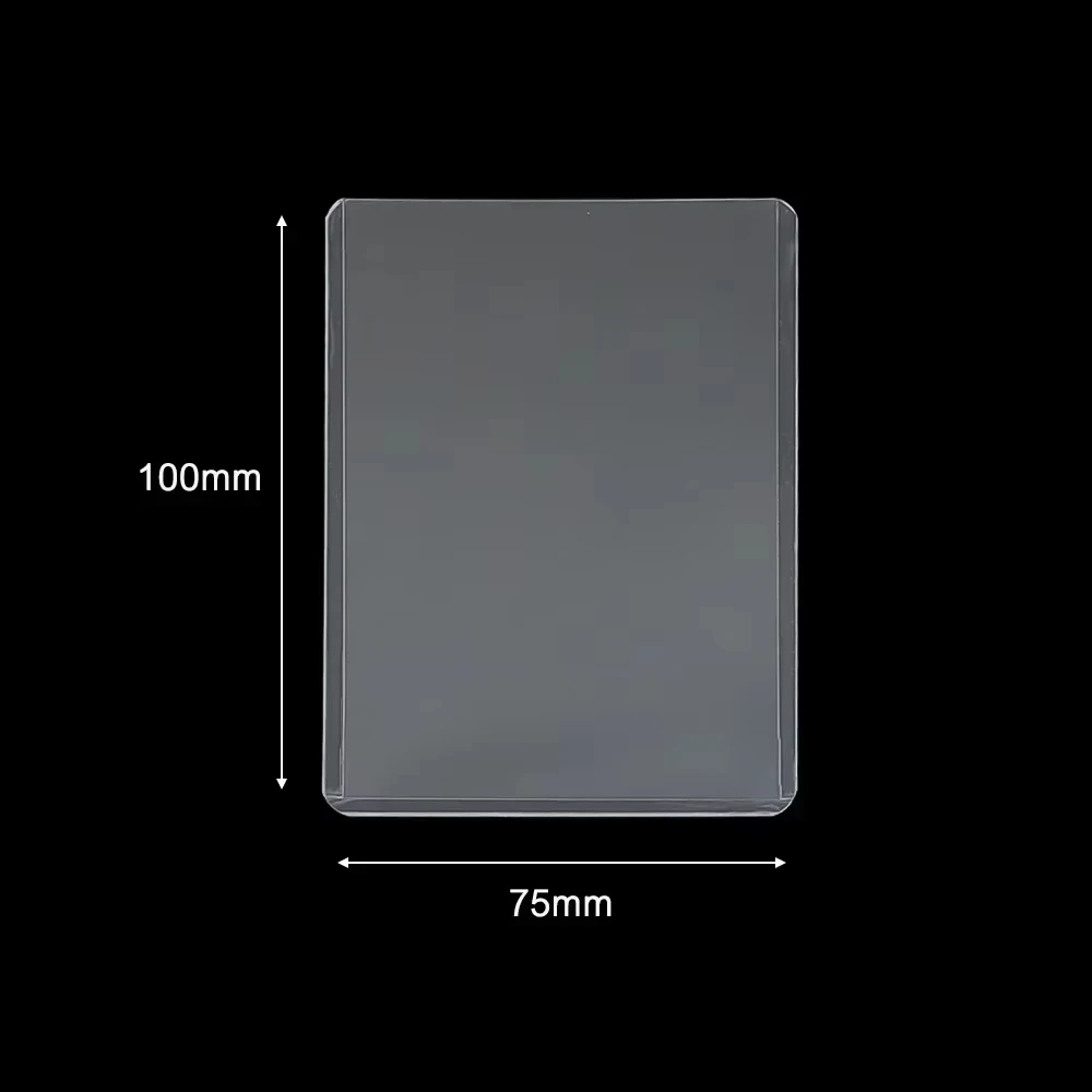 1/25/50Pcs Transparent Korean Kpop Card Sleeve with Protective Film Clear Card Holder Idol Photo Game Card Holders Cover 35PT thumbnail 4
