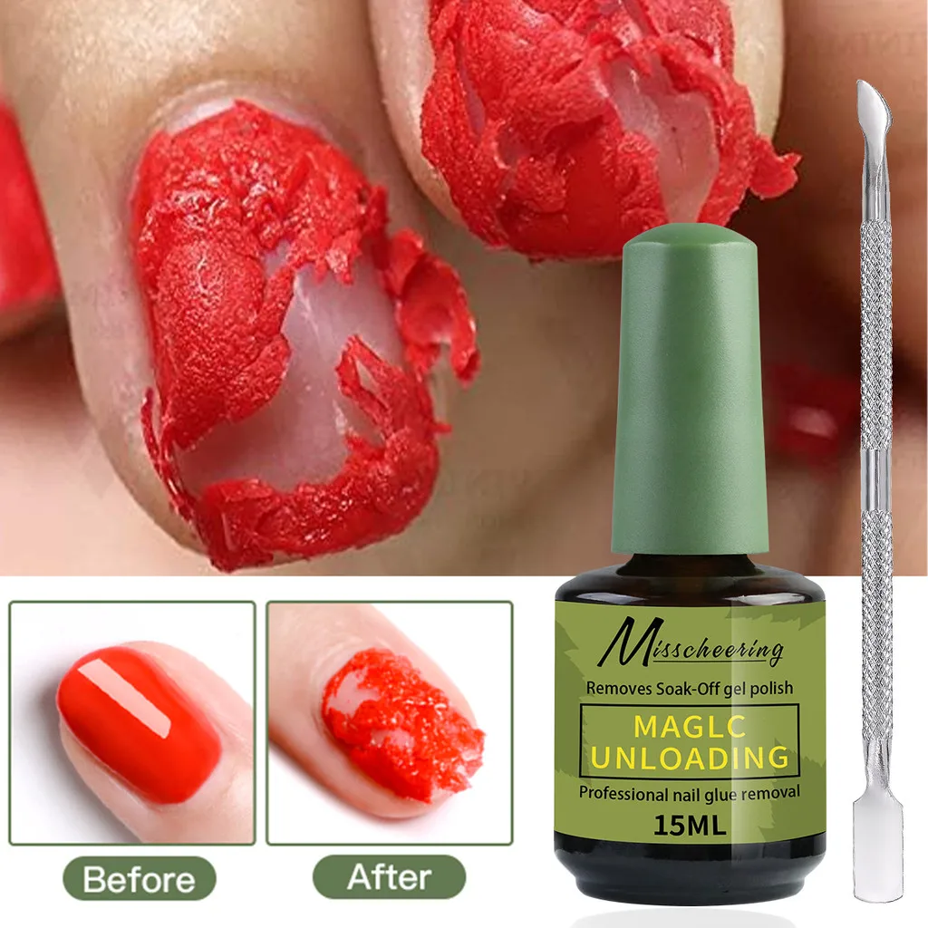 1/3Bottle 15ml Magic Fast Nail Gel Polish Remover Clean UV Soak Off Semi Permanent Varnish Nail Art Removal Tools Manicure thumbnail 6