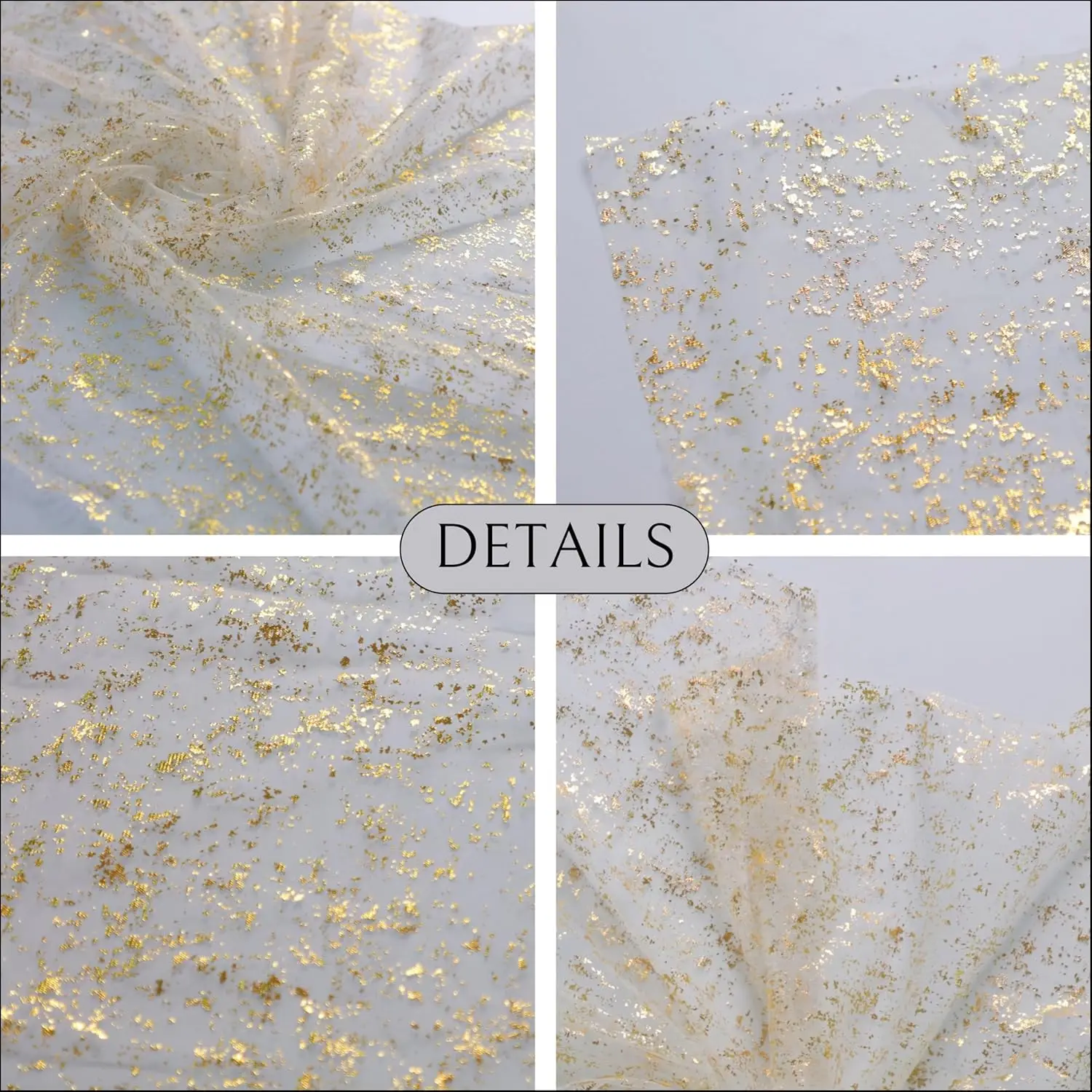 70CM*300CM Golden Table Runner Glitter Metallic Foil Sheer Dining Wedding Anniversary Holiday Birthday Table Decor Home Party thumbnail 4