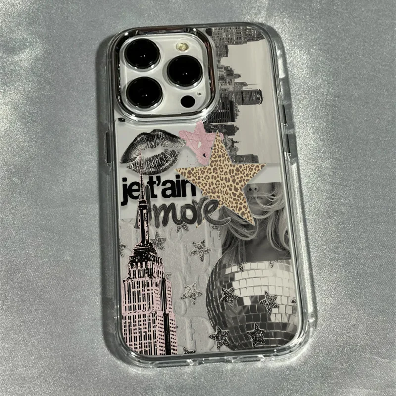 Trendy Leopard Print Star Patchwork Phone Case for iPhone 17 Cases iPhone Air 16 15 14 13 12 11Pro Max 16E XS XR X 7 8Plus Cover thumbnail 5